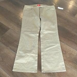 Dickies Work Pant Khaki Size 17 Juniors New Boot Cut
